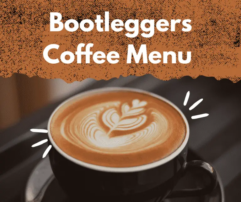 bootleggers menu